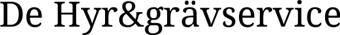 De Hyr & Grävservice